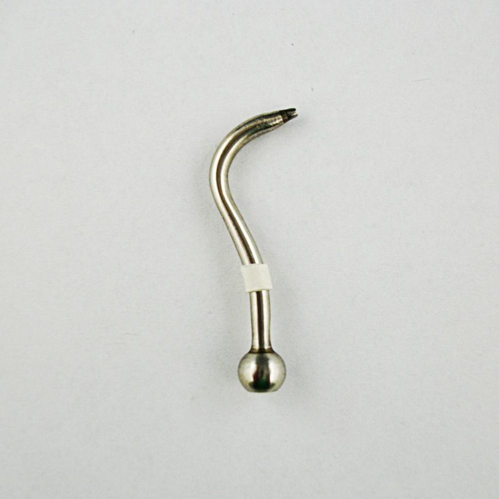 8120-3 – White Articulating Hook Nozzle Air Abrasion Spare Part